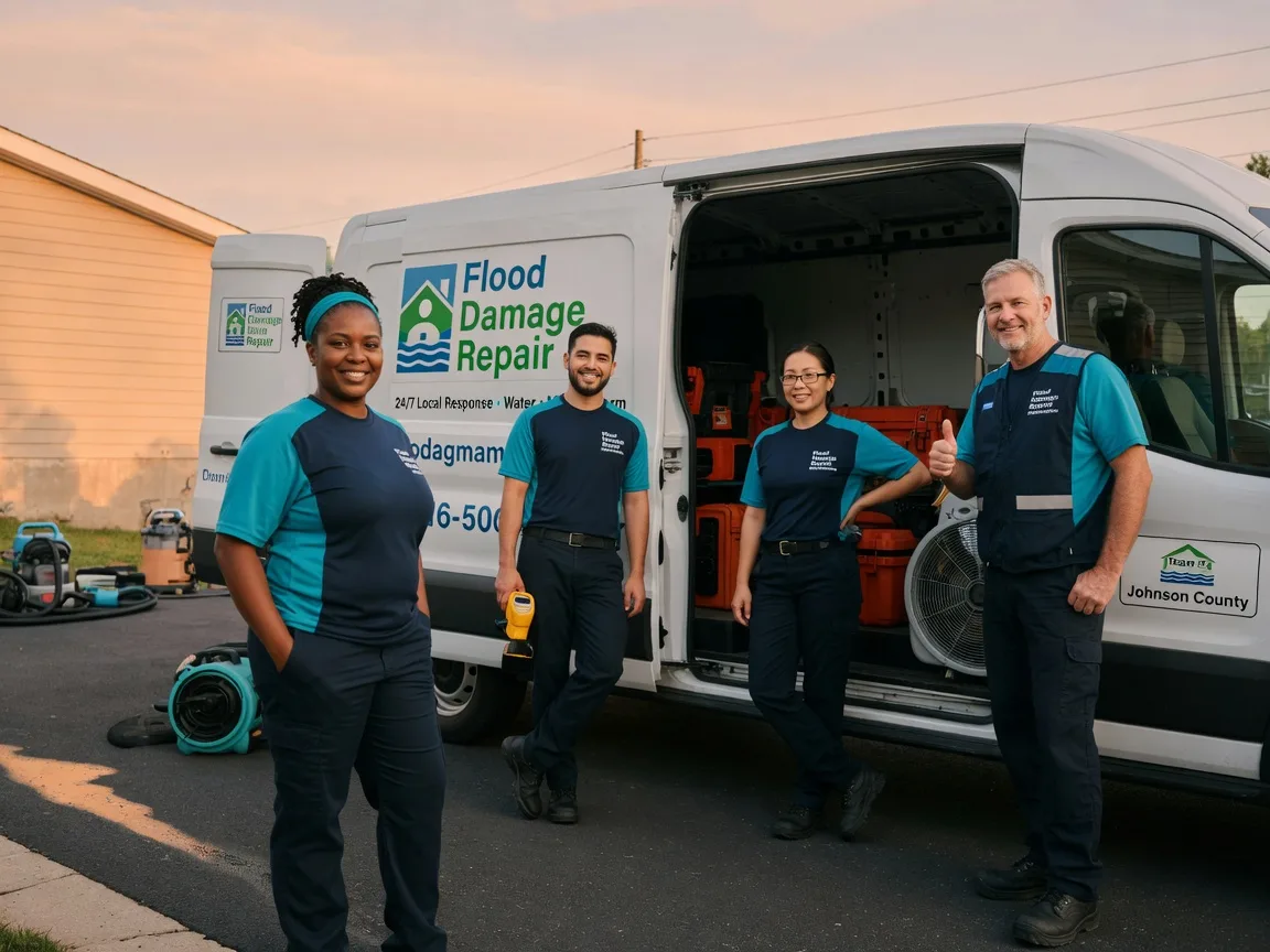 Water Damage Restoration company in Novice, TX